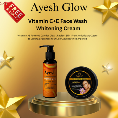 Deal Box Vitamin C+E Face Wash & Whitening Cream