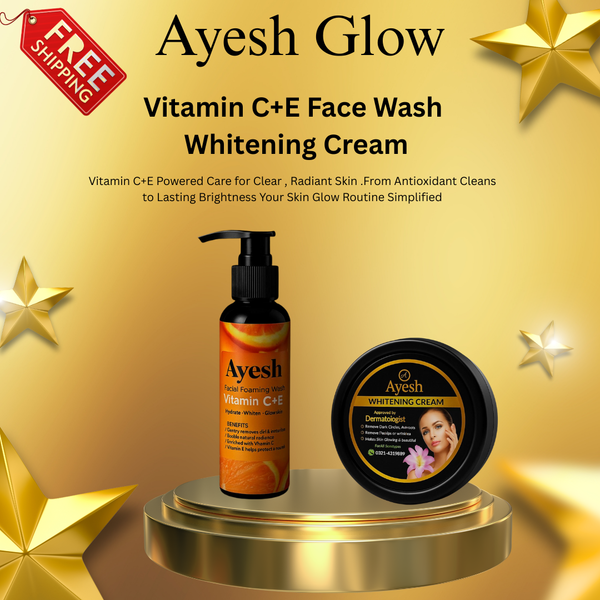 Deal Box Vitamin C+E Face Wash & Whitening Cream