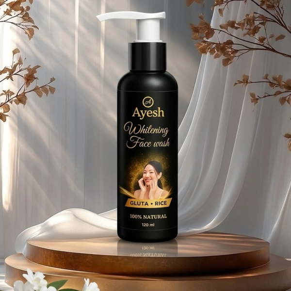 Ayesh Glow Face Wash Gluta+Rice