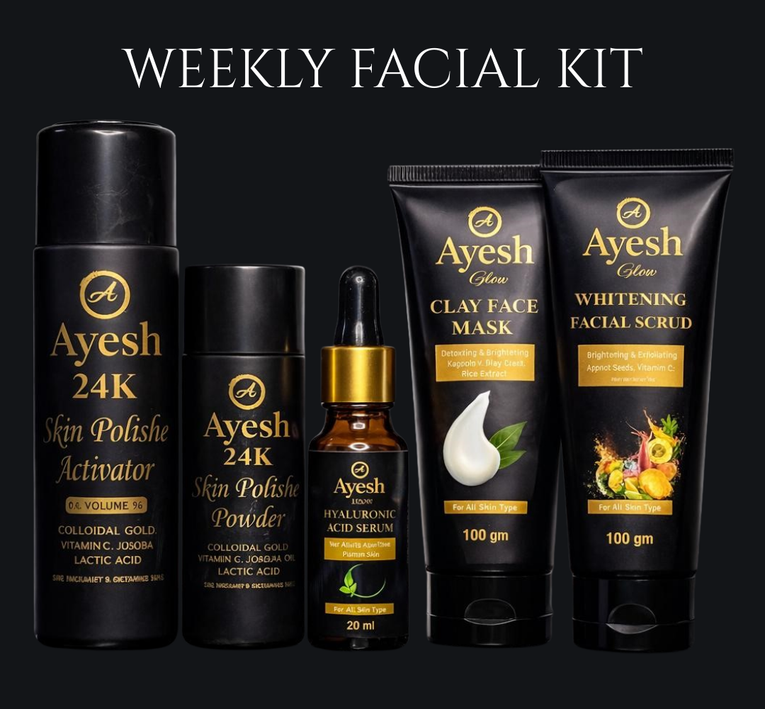 Ayesh Glow Weekly Facial Kit
