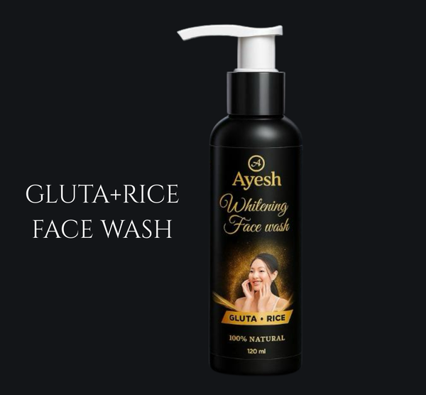 Ayesh Glow Face Wash Gluta+Rice