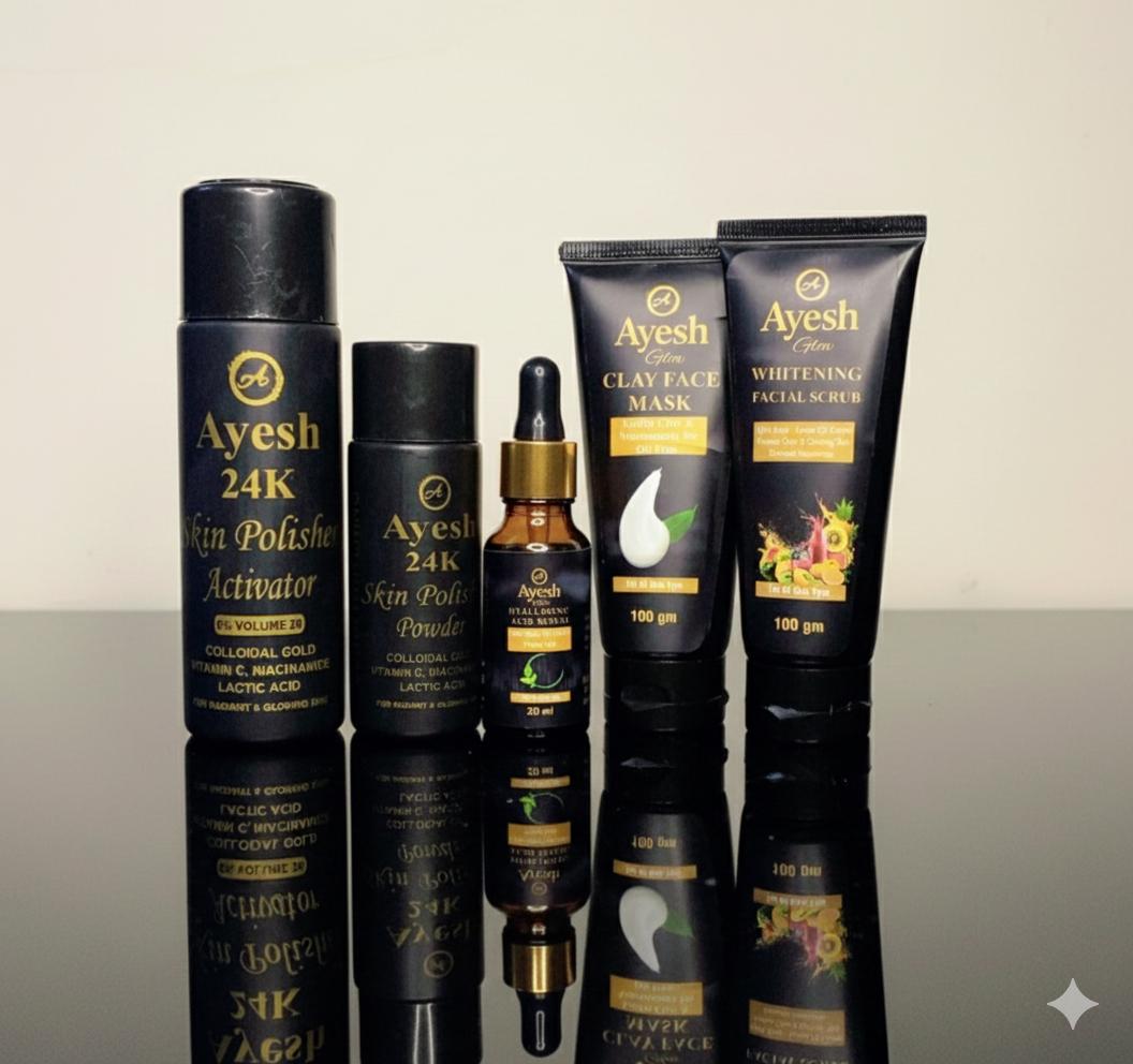 Ayesh Glow Weekly Facial Kit