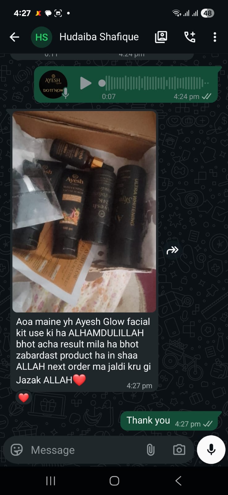 Whitening Weekly Facial Kit