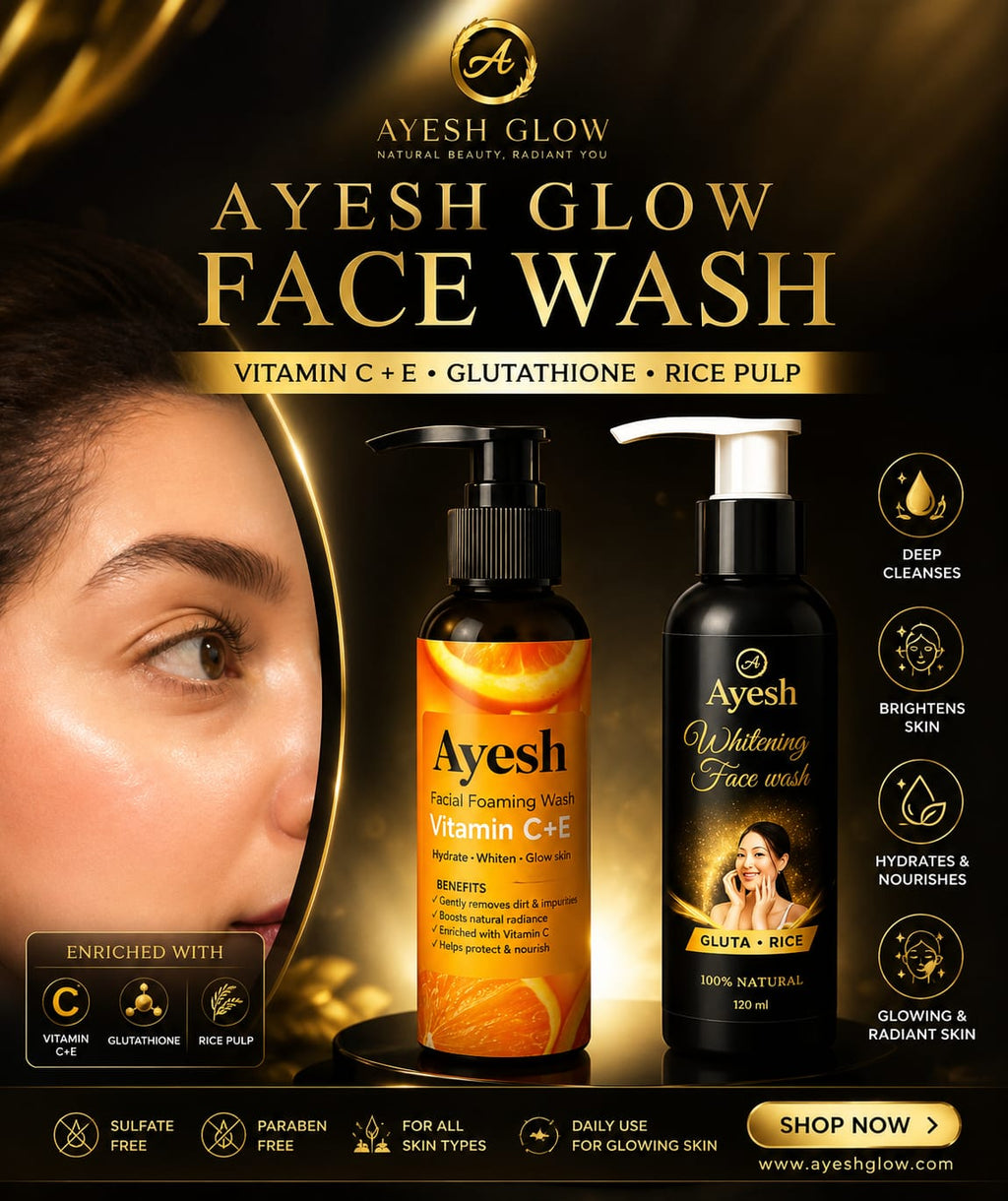 Vitamin C+E & Glut+ Rice Face Wash