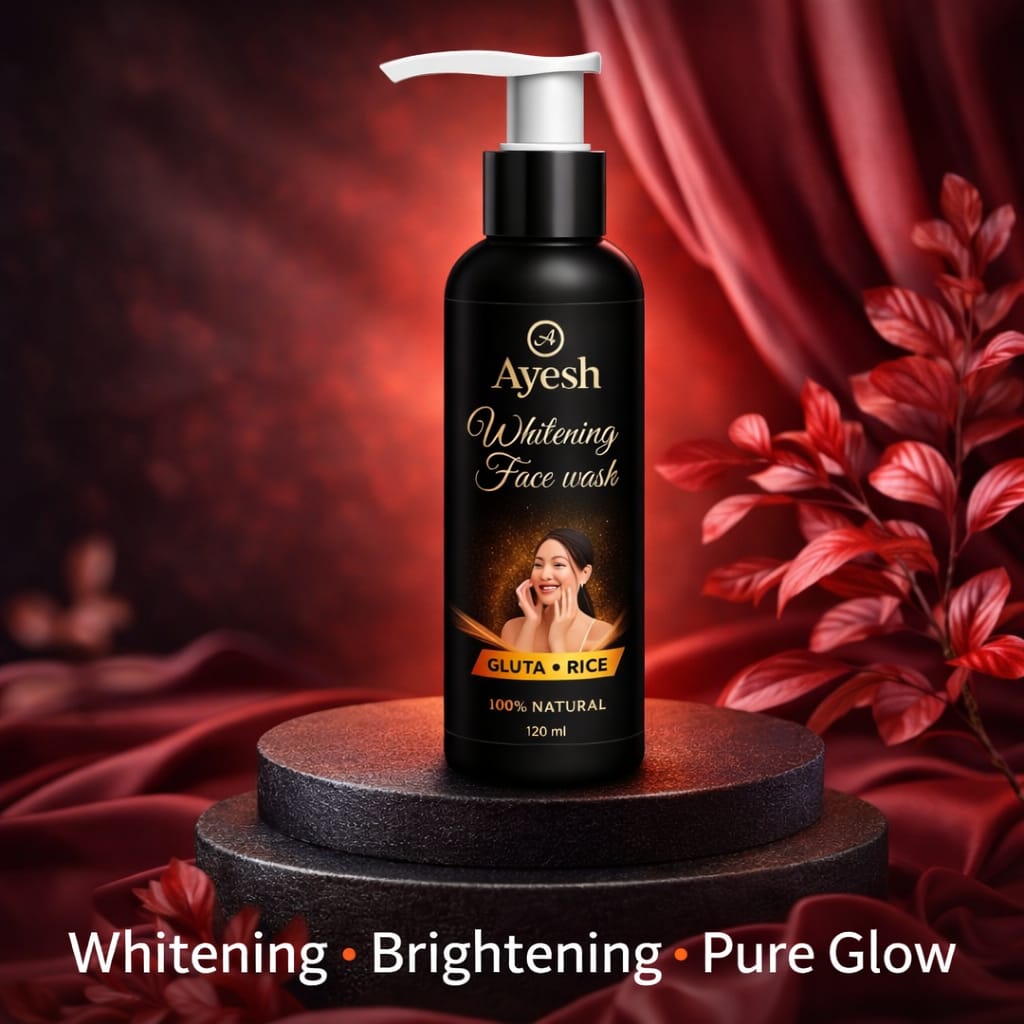 Ayesh Glow Face Wash Gluta+Rice