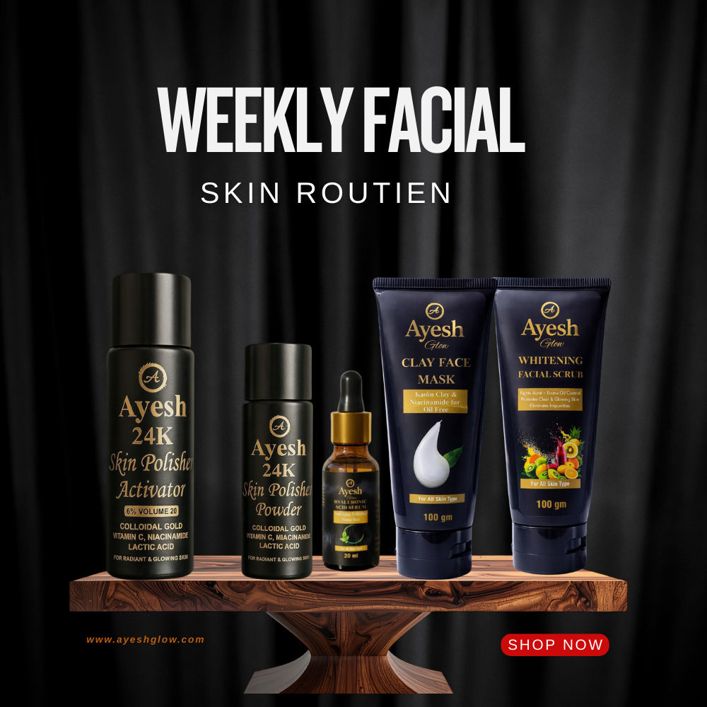 Ayesh Glow Weekly Facial Kit